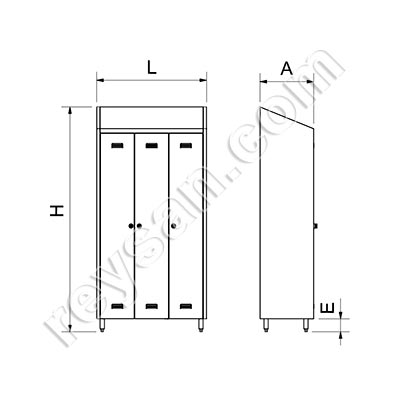 UTILAGE STERILIZER CABINET