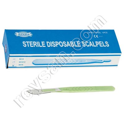 STERILE DISPOSABLE  SCALPEL 10u
