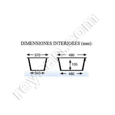 ECOFISHING BLUE BUCKET 15 LITERS