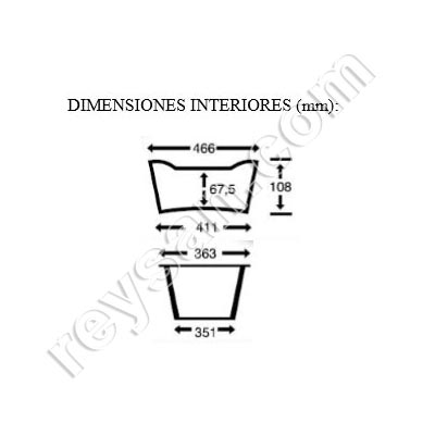 ECOFISHING WHITE BUCKET 8 LITERS
