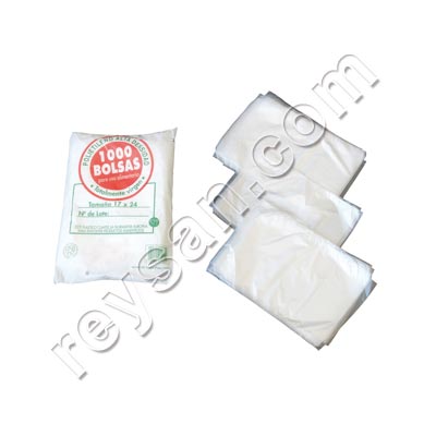 TRANSLUCENT BLOC BAG 18X22