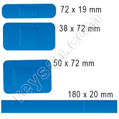 DETECTABLE BAND-AID PE 20U