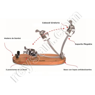FOLDING SWIVEL HAM HOLDER