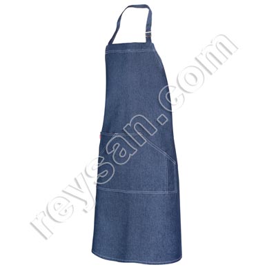 DENIM PETO APRON