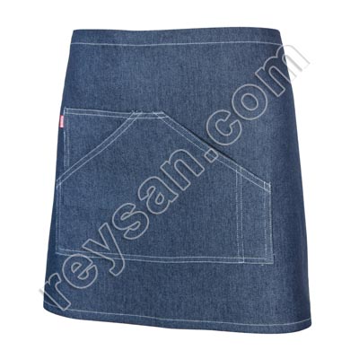 SHORT DENIM APRON