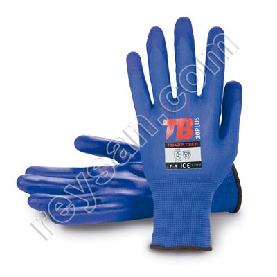 Breathable mechanical protection gloves for summer work