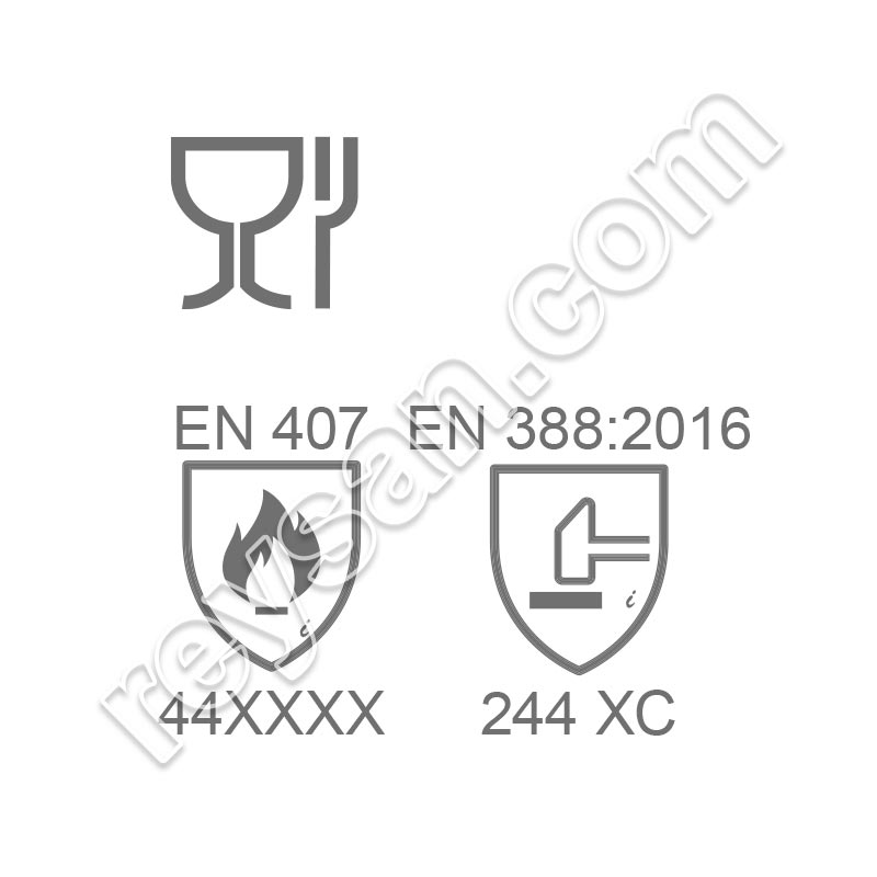 GLOVE CUTGUARD OVENS HEAT 500 ºC