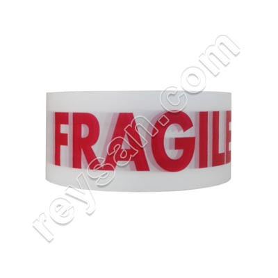 VERY FRAGILE PP Rubber Adhesive Tape Roll