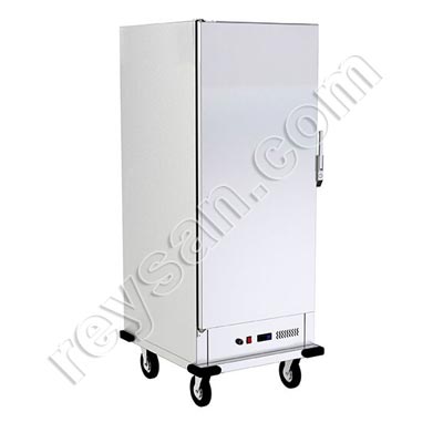 HOT TROLLEY FOR THE TRANSPORT OF FOOD