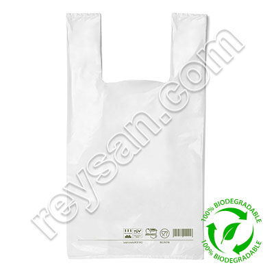 biodegradable t shirt bolsas