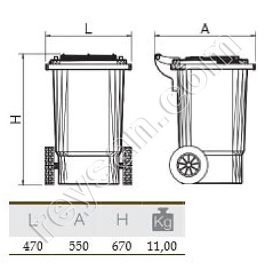 CONTAINER TRANSPORT KNIVES