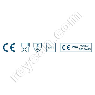 APRON MESH RINGS STAHLNETZ