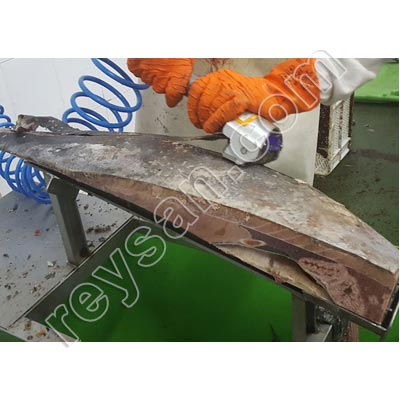 MANUAL PNEUMATIC FISH SKINNING MACHINE
