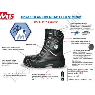 BOOT MTS POLAR OVERCAP FLEX S3