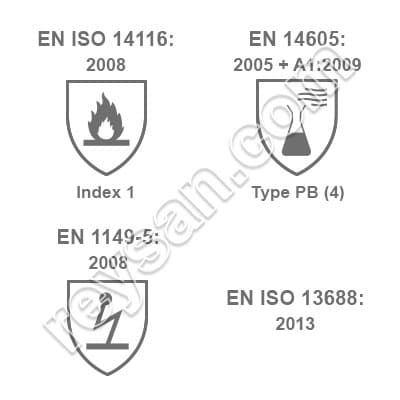 DELANTAL CHEMFLEX 120X90 CM