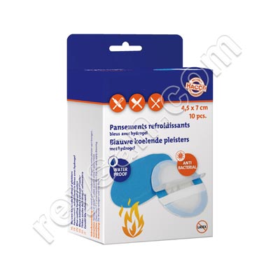 DRESSING BURNS DETECTABLE