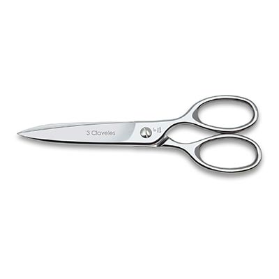 STAINLESS STEEL SCISSORS 449 8 D 3 CARNATIONS