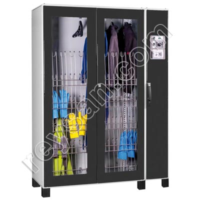 DISINFECTION AND DRYING CABINET FOR PPE SUITS