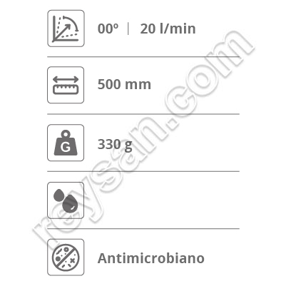  DIRECT FLOW LANCE 500MM 00°/20L