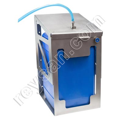 25 LITRE DRUM HOLDER IN STAINLESS STEEL