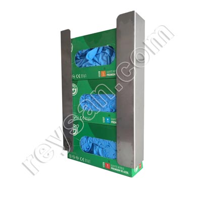 STAINLESS STEEL GLOVE DISPENSER