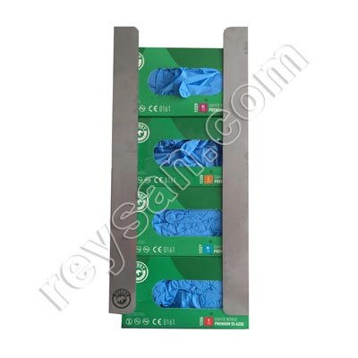 STAINLESS STEEL GLOVE DISPENSER