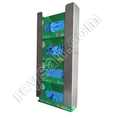 STAINLESS STEEL GLOVE DISPENSER