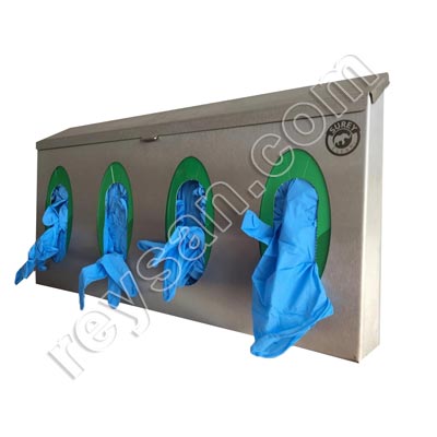 STAINLESS STEEL DISPENSER CLOSED GLOVES