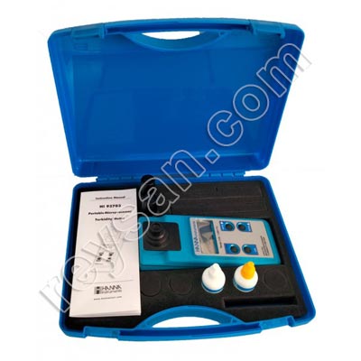 PORTABLE TURBIDIMETER HS93703LEG WITH CARRYING CASE
