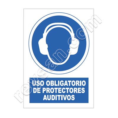 MANDATORY HEARING PROTECTION SIGN
