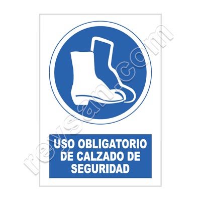MANDATORY SAFETY FOOTWEAR SIGN