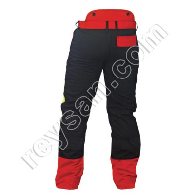 RED CHAINSAW PANTS CLASS 1