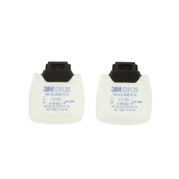 3M SECURE FILTER D3125 P2 R