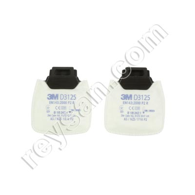 3M SECURE FILTER D3125 P2 R