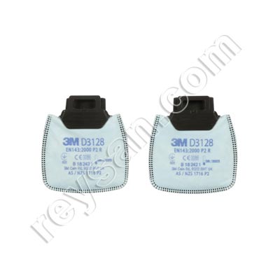 3M SECURE FILTER D3128 LEP P2 R