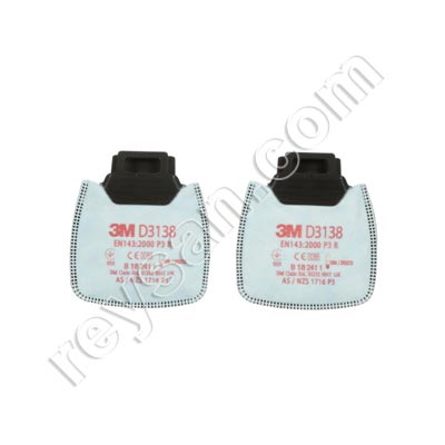 3M SECURE FILTER D3138 LEP P3 R