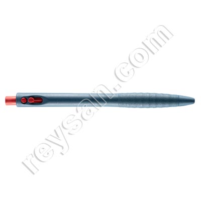 RETRACTABLE PEN WITHOUT DETECTABLE METAL CLIP