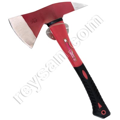 40CM FIREFIGHTER AX SHORT FIBER HANDLE