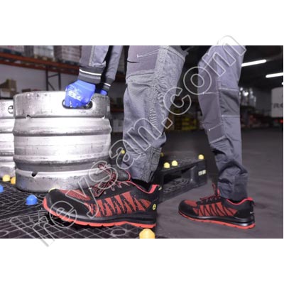 INDRA S3 RED BLACK SAFETY SHOE