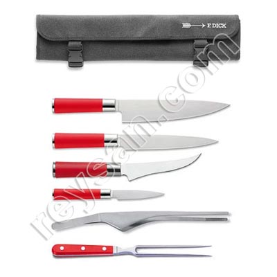 SET OF 6 DICK RED SPIRIT 8 1767 00 KNIVES