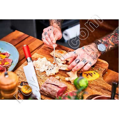 SET OF 6 DICK RED SPIRIT 8 1767 00 KNIVES