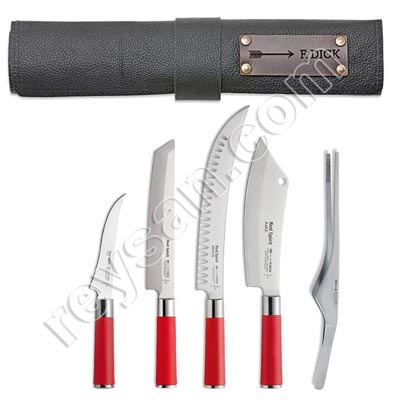 SET OF 5 DICK RED SPIRIT 8 1768 00 01 KNIVES