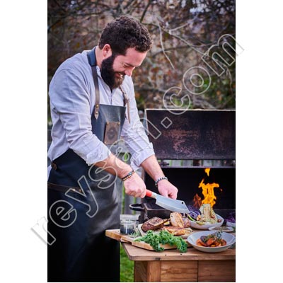 DICK LEATHER APRON 95 x 70 CM