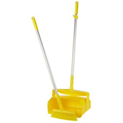 Vikan 5665 350mm Dustpan + Medium Broom