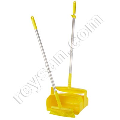 Vikan 5665 350mm Dustpan + Medium Broom