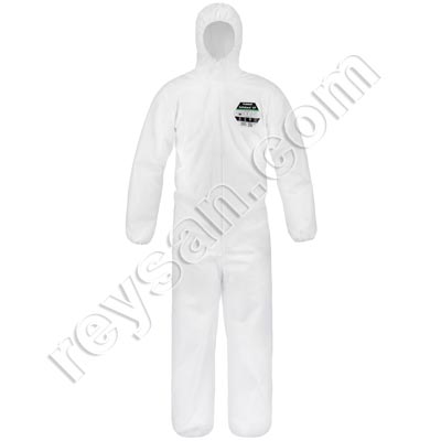 Chemical protection coverall for work