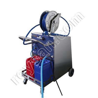 PORTABLE CLEANING STATION FOR 2 PRODUCTS