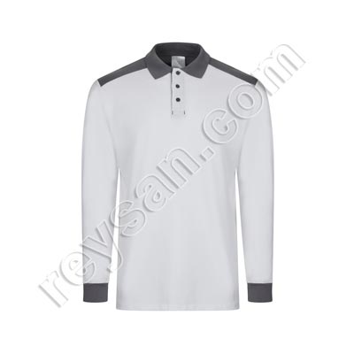 LONG-SLEEVE POLO SHIRT