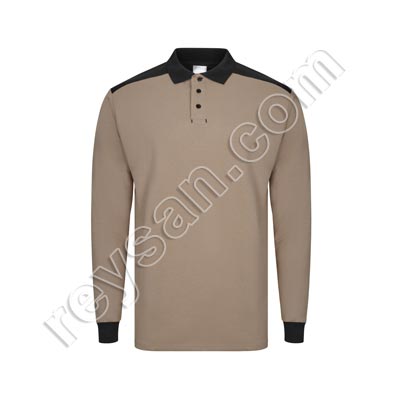LONG-SLEEVE POLO SHIRT