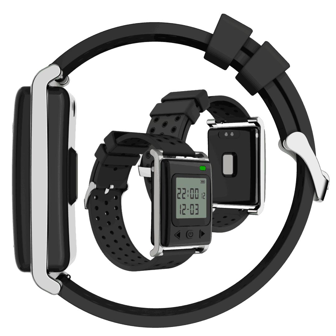 HEAT STROKE PREVENTION WRISTBAND WITH WATCH